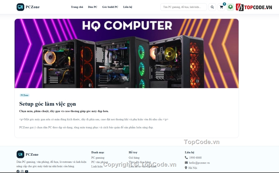 website bán máy tính,bán website,web máy tính